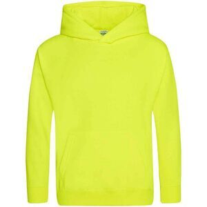 Awdis Childrens/Kids Electric Hoodie / Yellow
